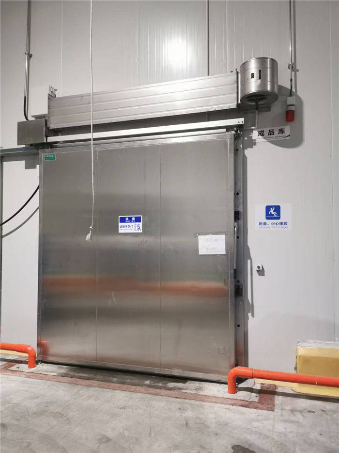 电动平移冷库门