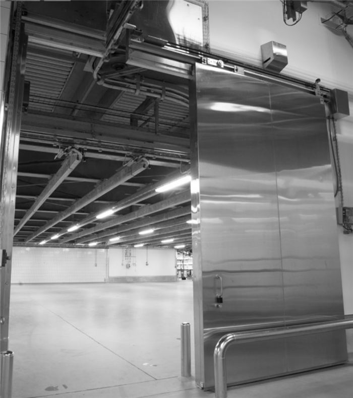 电动平移冷库门